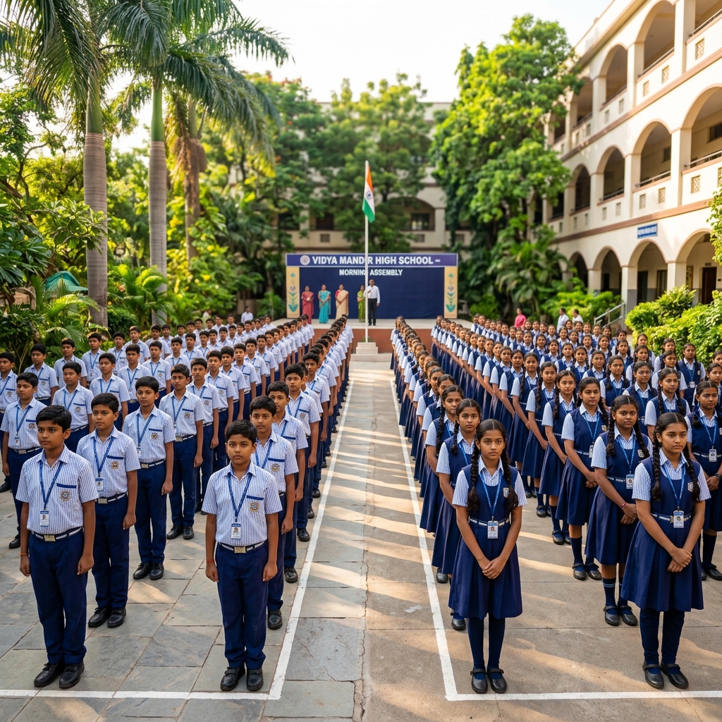 Morning School Assembly